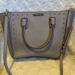 Michael Kors Silver Studded Tote